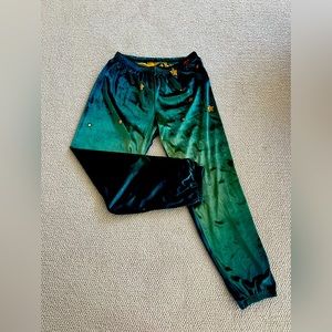 XL Aviator Nation Velour Galaxy Celestial Joggers